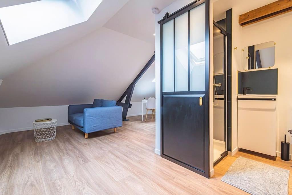 L'Azur Dore, Studio Pour 2 Voyageurs Isles-sur-Suippe Eksteriør bilde