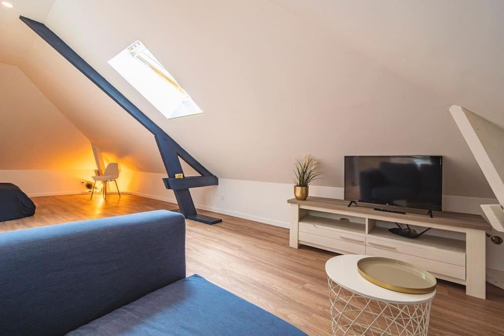 L'Azur Dore, Studio Pour 2 Voyageurs Isles-sur-Suippe Eksteriør bilde